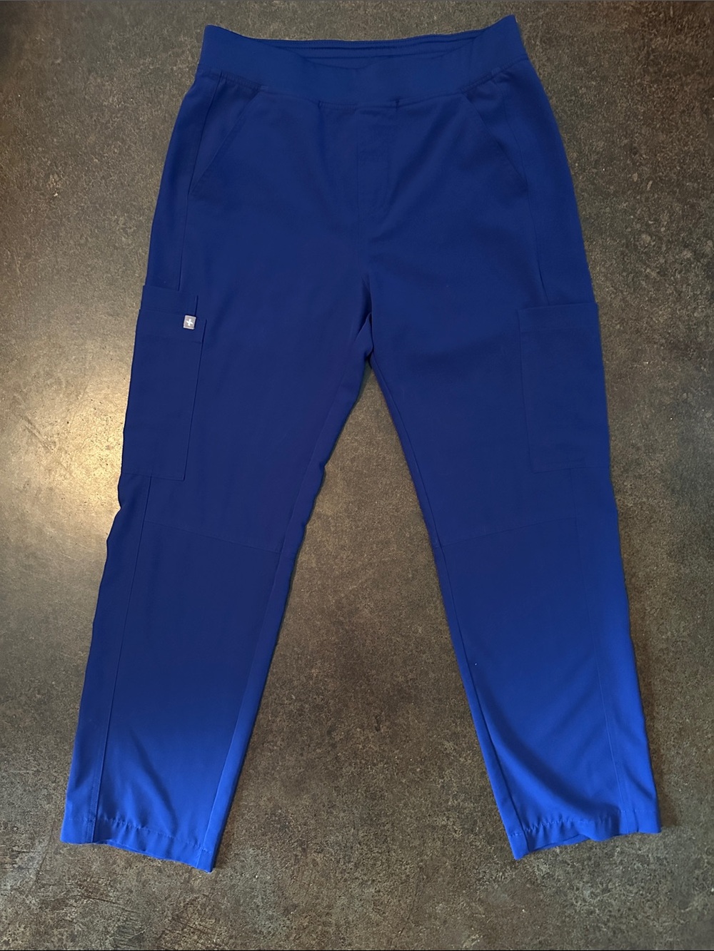 Figs Men's Cobalt Blue Axim Cargo Scrub Pants